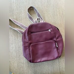 Thirty-One Chic Maroon Backpack for Women